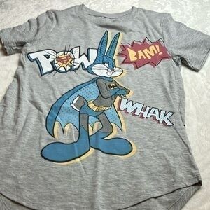 Bugs bunny/ Batman Babs /Wonder Woman short sleeve T-shirt size small (3-5)NWOT
